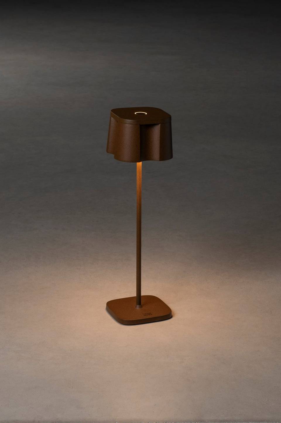 Konstsmide Bordslampa Nice USB 36cm, brun från Konstsmide, bild 5
