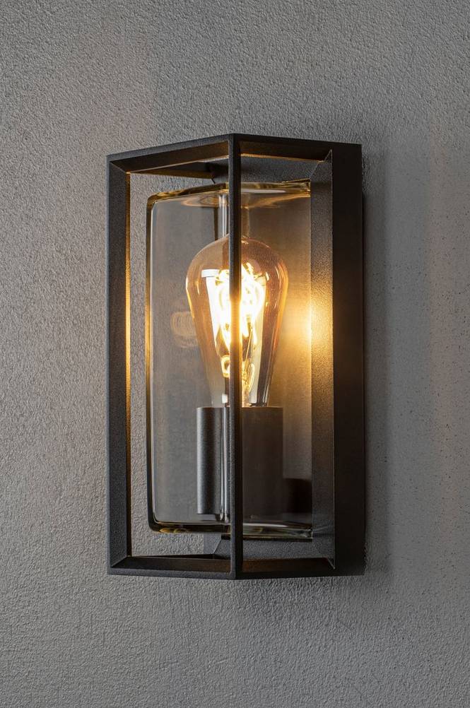 Vägglampa Brindisi sensor E27 26 cm