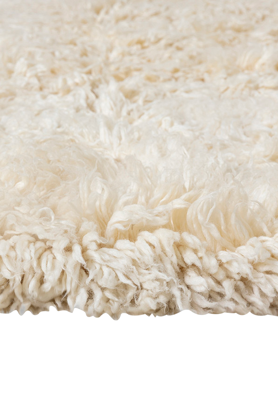 HKliving Fluffig rund matta, Inner Circle ø 250 cm, vit från HKliving, bild 2
