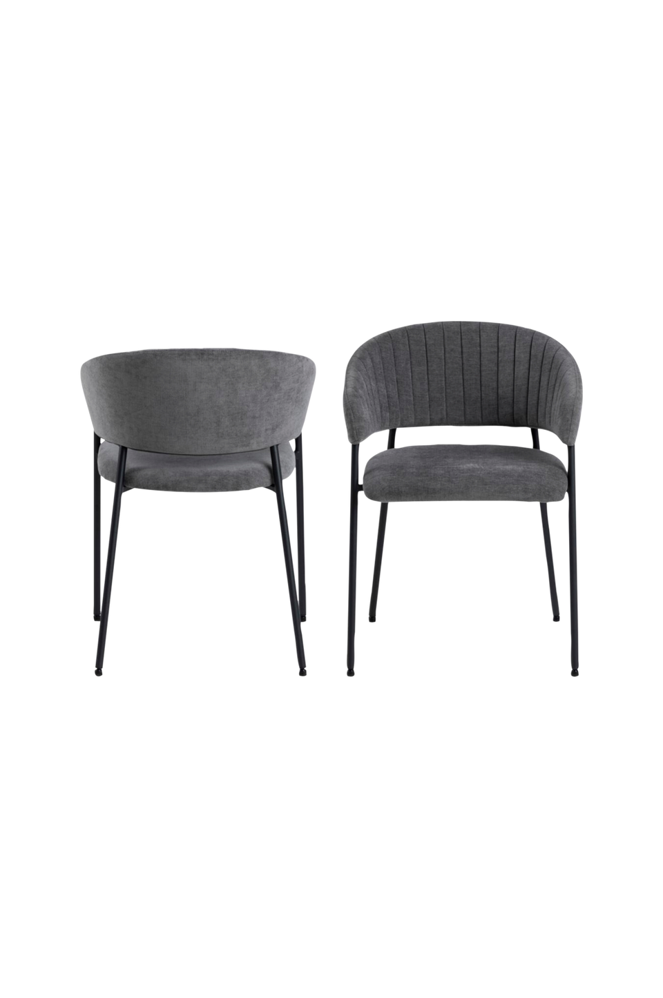 AC Design Furniture Karmstol Smilla, 2-pack, grå från AC Design Furniture, bild 5