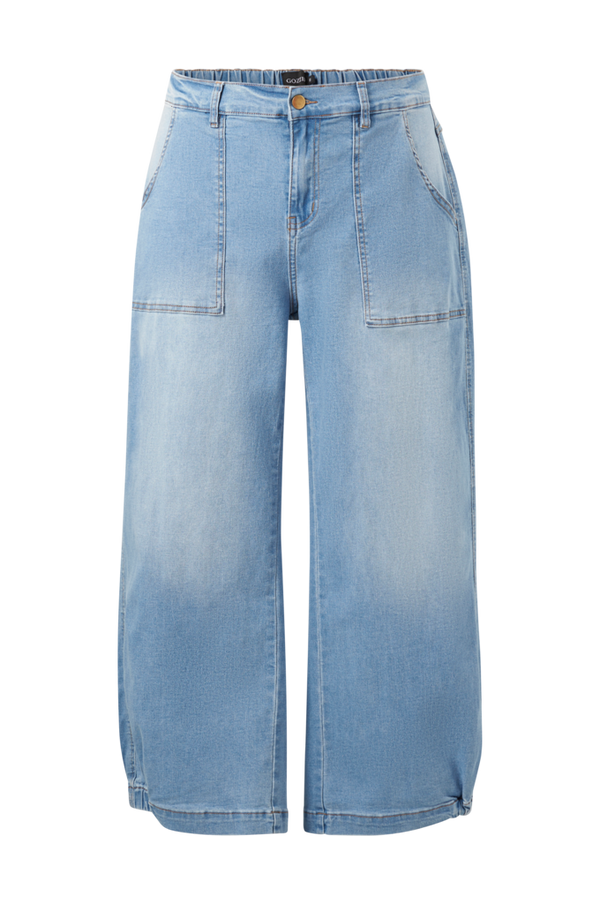 Gozzip  - Jeans Clara Baggy pants - Blå - W54