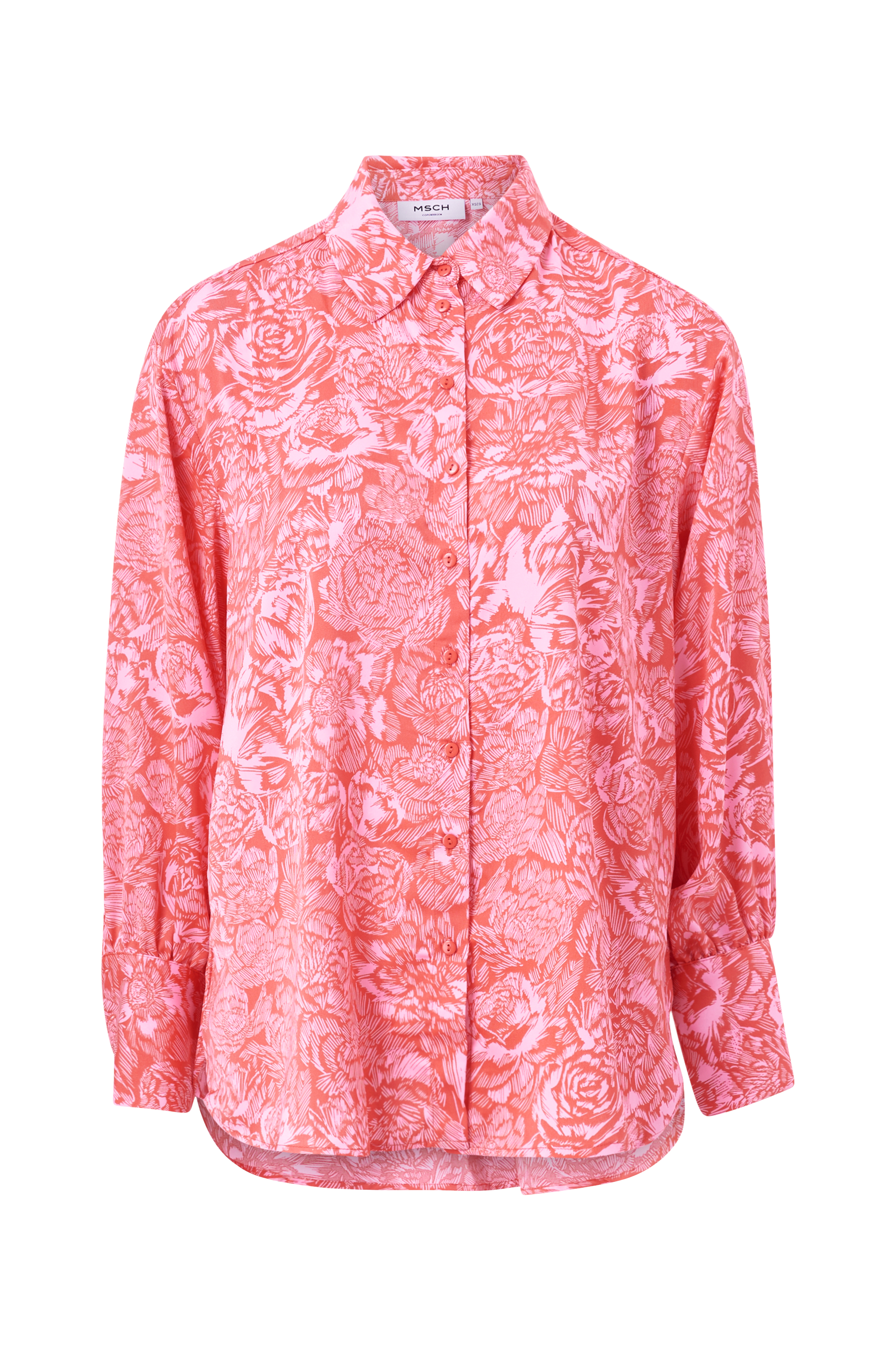 Moss Copenhagen mschMaricel Myrina Shirt Rosa - Bluser | Ellos.dk