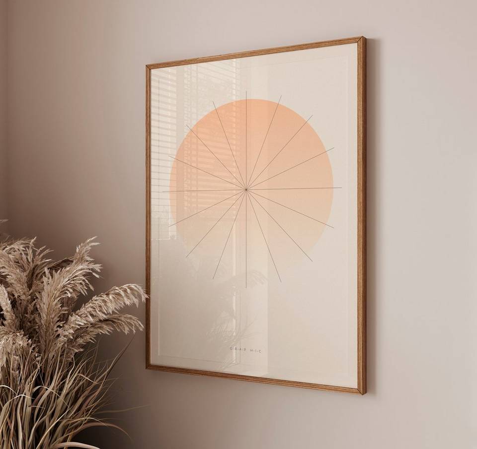 Malerifabrikken Poster Grap hic 2, orange från Malerifabrikken, bild 2