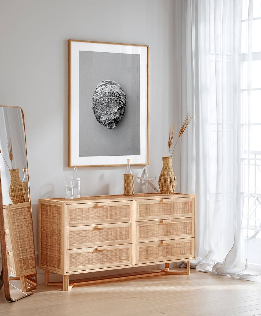 Malerifabrikken Poster Oyster 3, grå från Malerifabrikken, bild 2