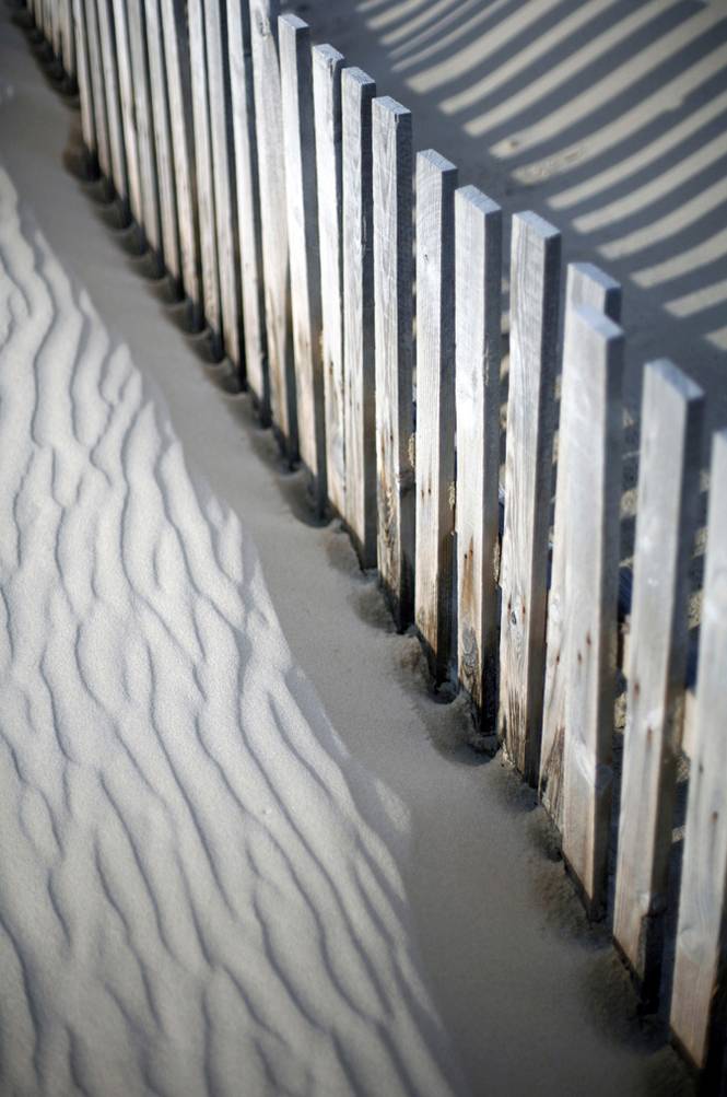 Poster Sandy fence