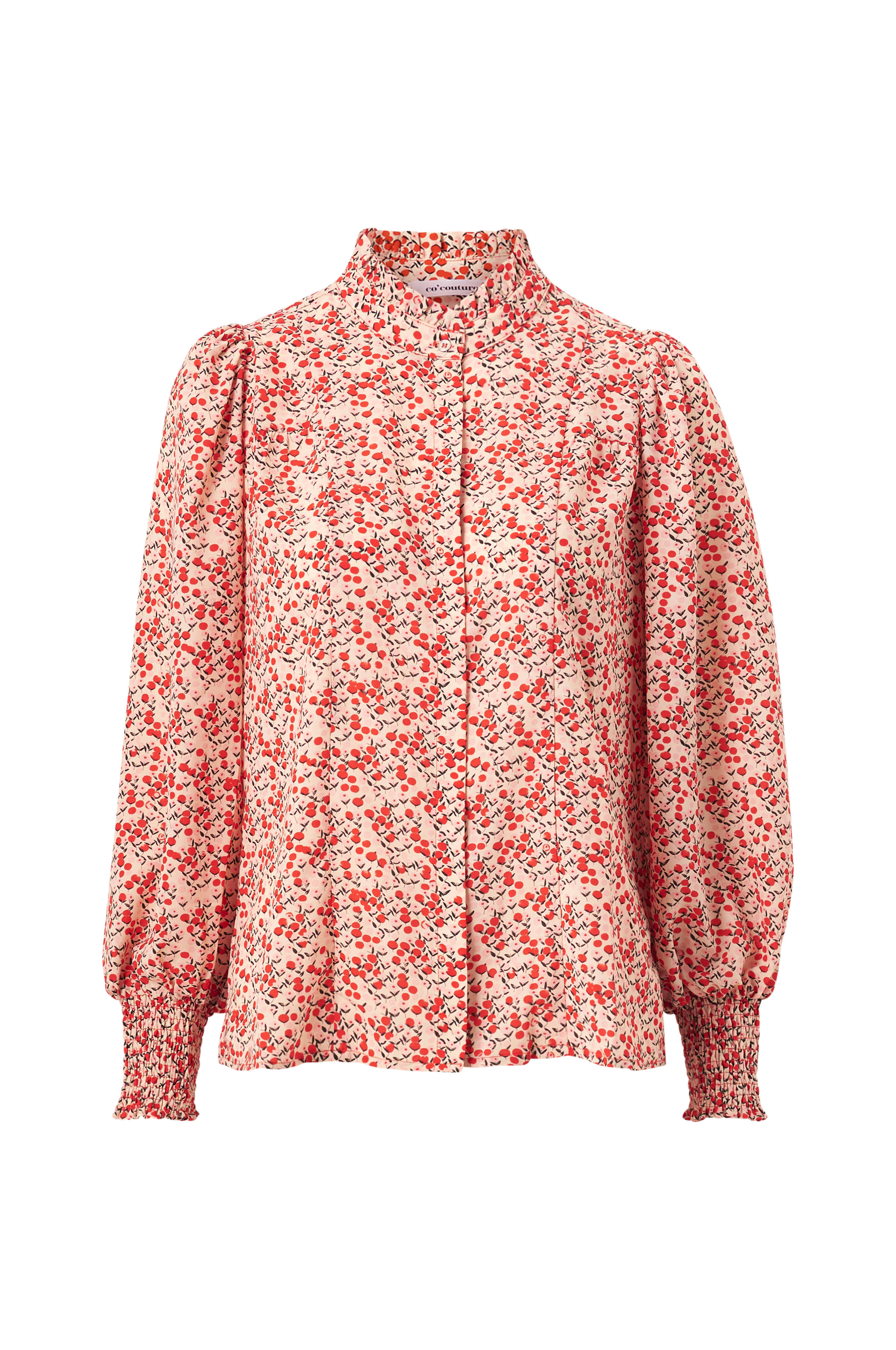 ler knap komme til syne co'couture Bluse Perry Petra Shirt - Rød - Bluser | Ellos.dk
