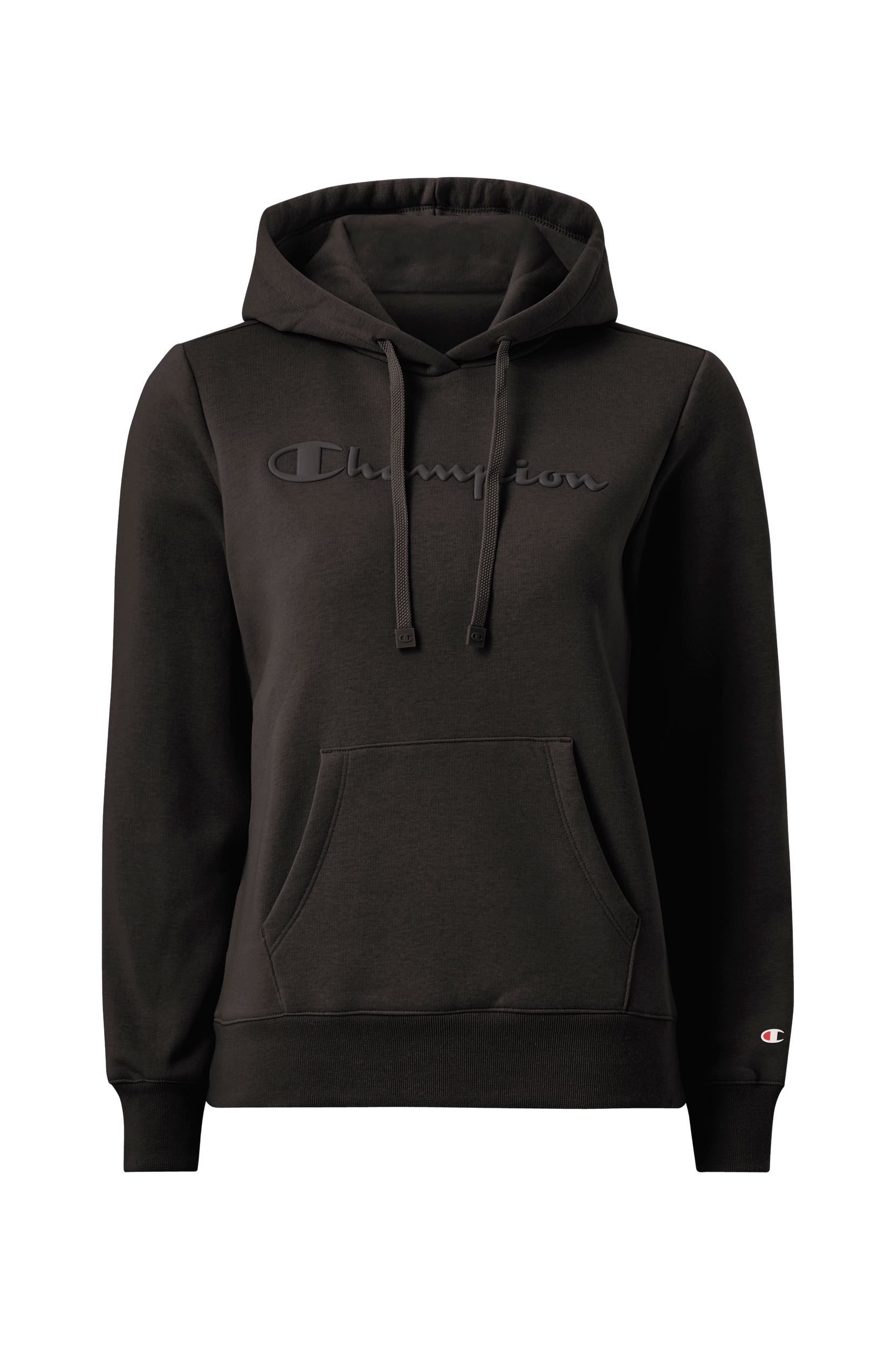 Champion - Hættetrøje Hooded Sweatshirt - Sort - 42