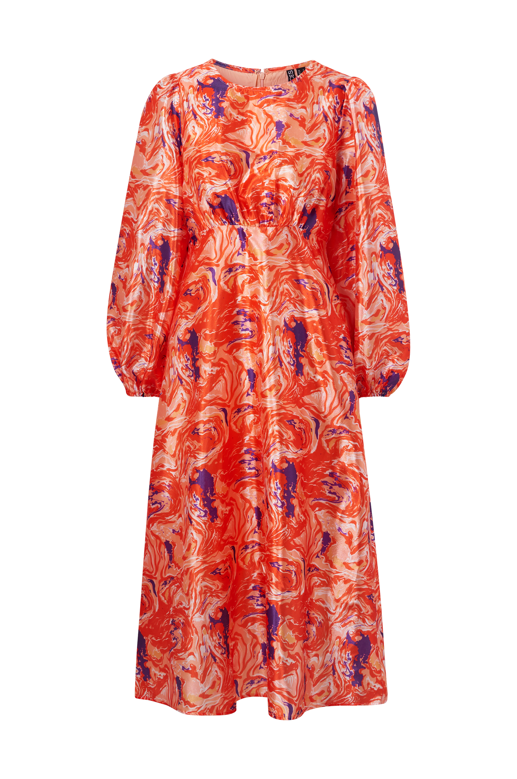 pieces - Kjole pcNio LS Midi Dress - Rosa - 34