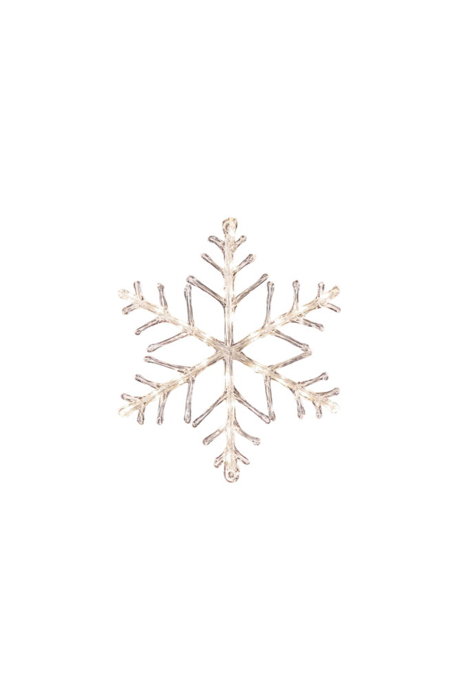 Snøkrystall 24 LED 40 cm