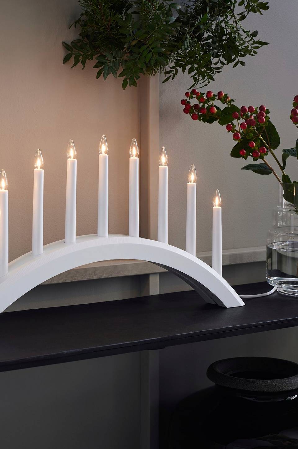 Markslöjd Ljusstake Avento 9L, vit från Markslöjd, bild 2