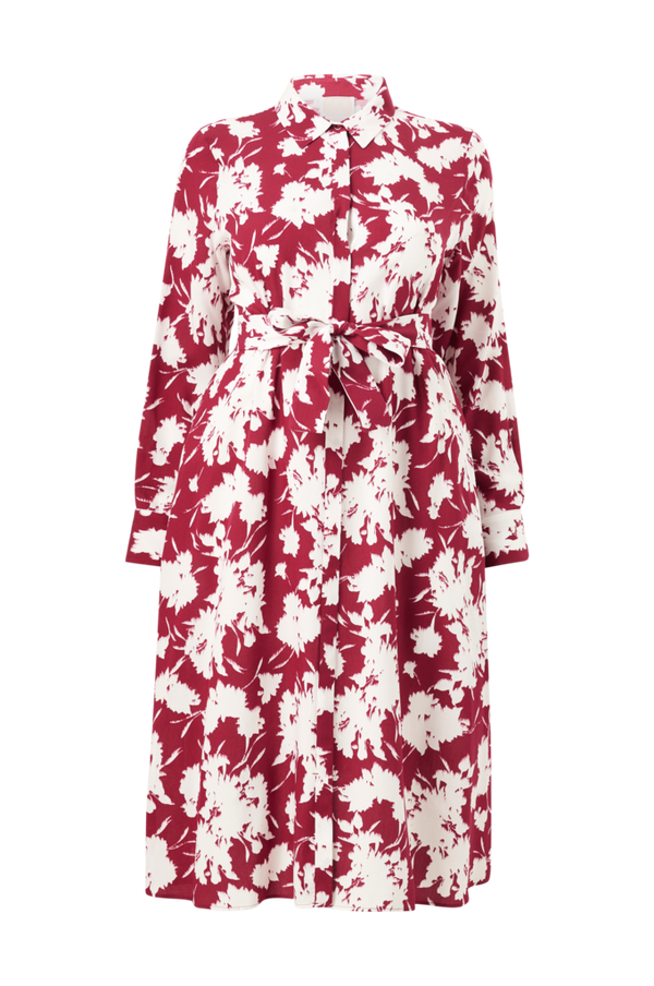 Persona by Marina Rinaldi - Skjortekjole Donna - Rosa - 50
