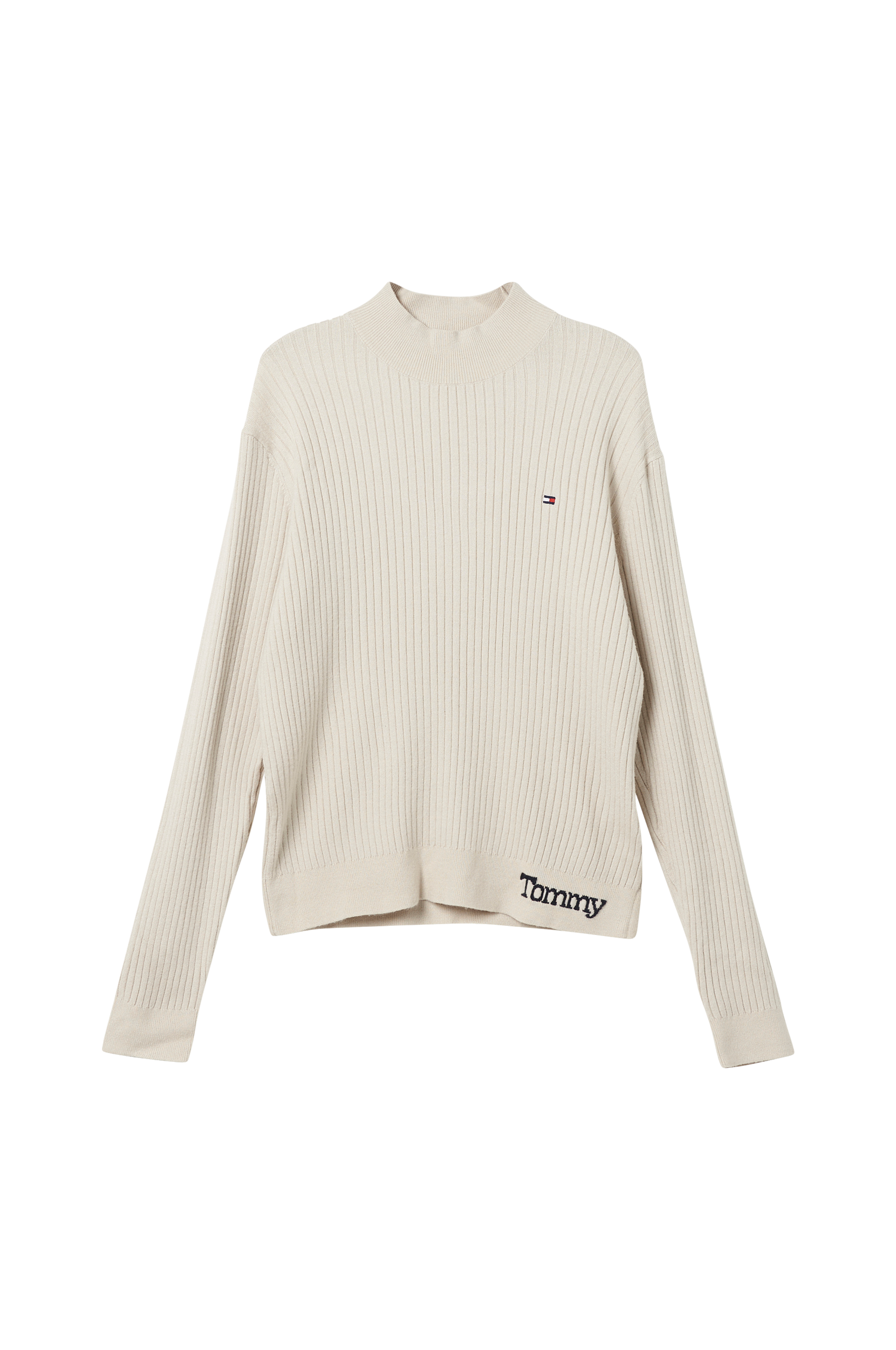 Tommy Hilfiger - Trøje Comfy Rib Essential Sweater - Brun - 140