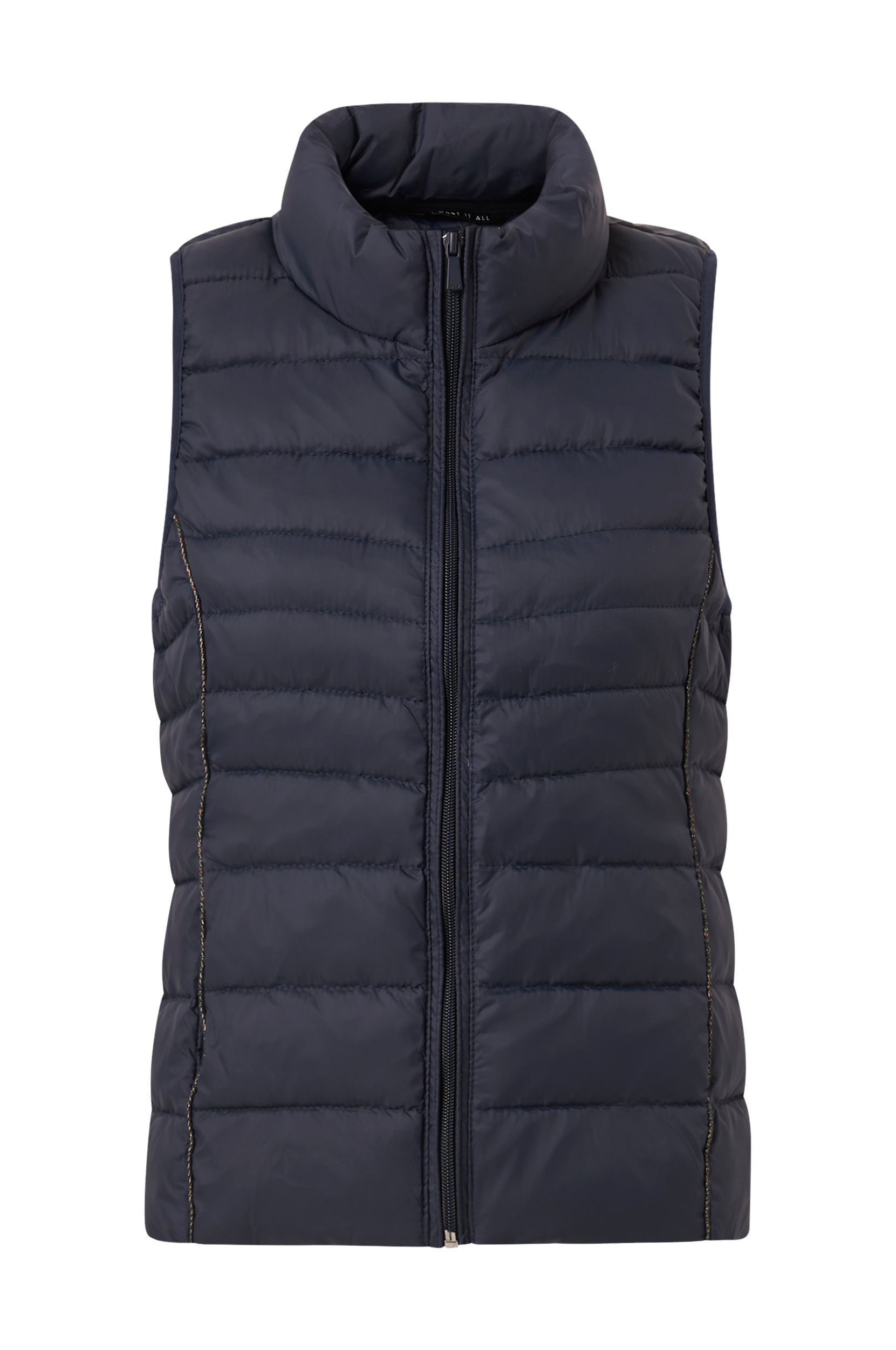 Only - Vest onlNewclaire Quilted Waistcoat - Blå - 40