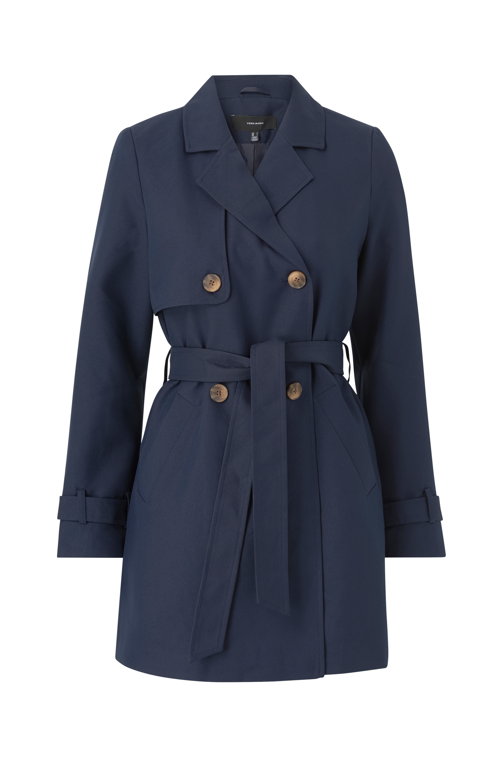Vero Moda - Frakke vmCeleste Trench Coat - Beige - - Jakker - Tøj til kvinder (29957596)