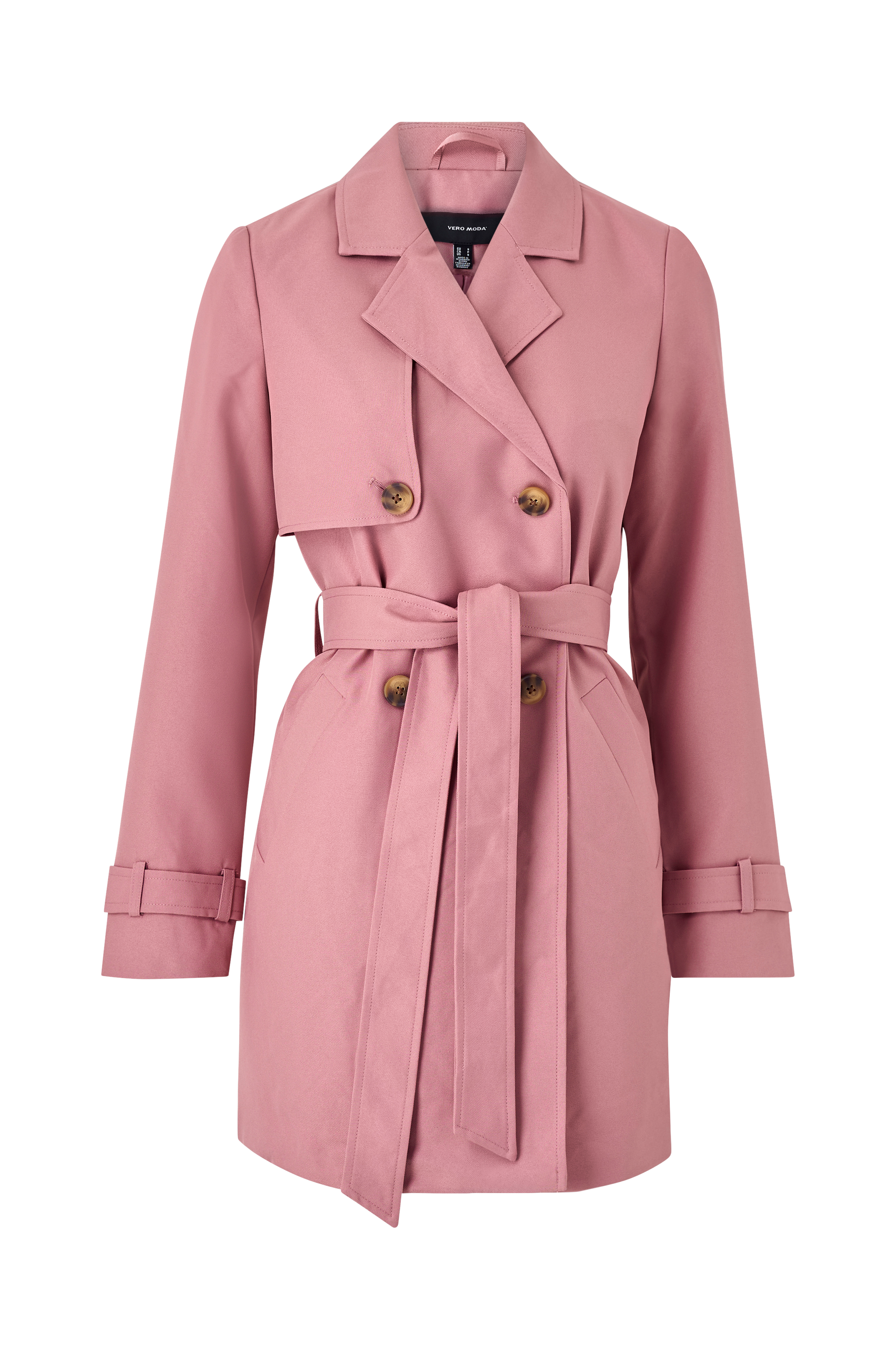 Vero Moda Frakke Trench Coat - - Forårsjakker Ellos.dk