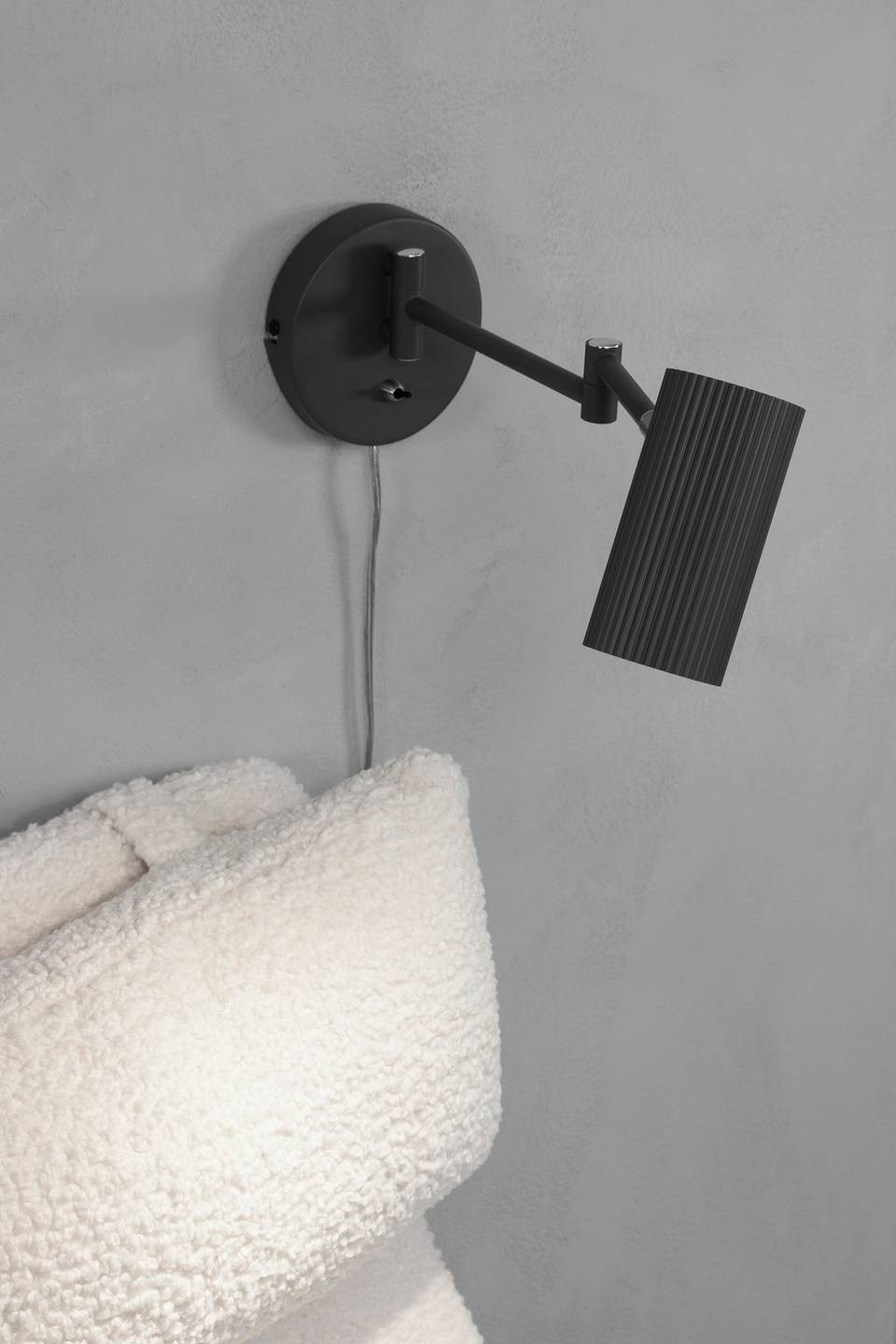 Markslöjd Vägglampa Costilla Flex Arm 1L, grå från Markslöjd, bild 5