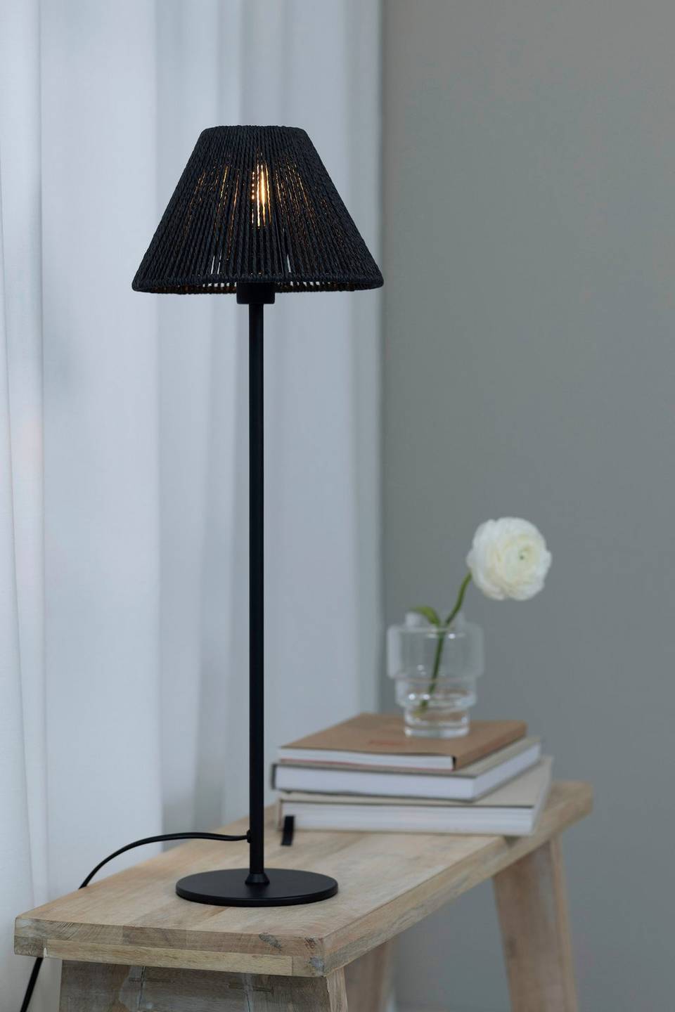 Markslöjd Bordslampa Corda 1L, svart från Markslöjd, bild 5