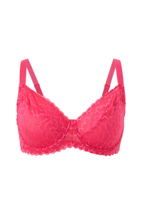 Zizzi - Bygel-bh lValentine Emma Bra - Rosa - 100G