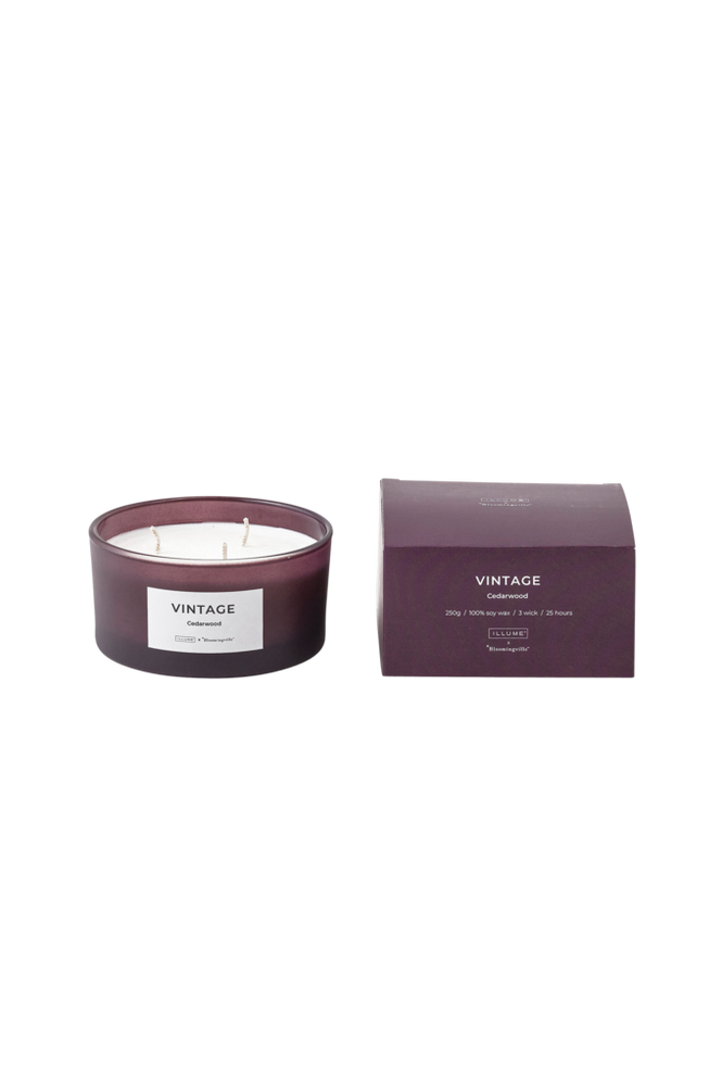 VINTAGE - Cedarwood Doftljus, Naturligt vax