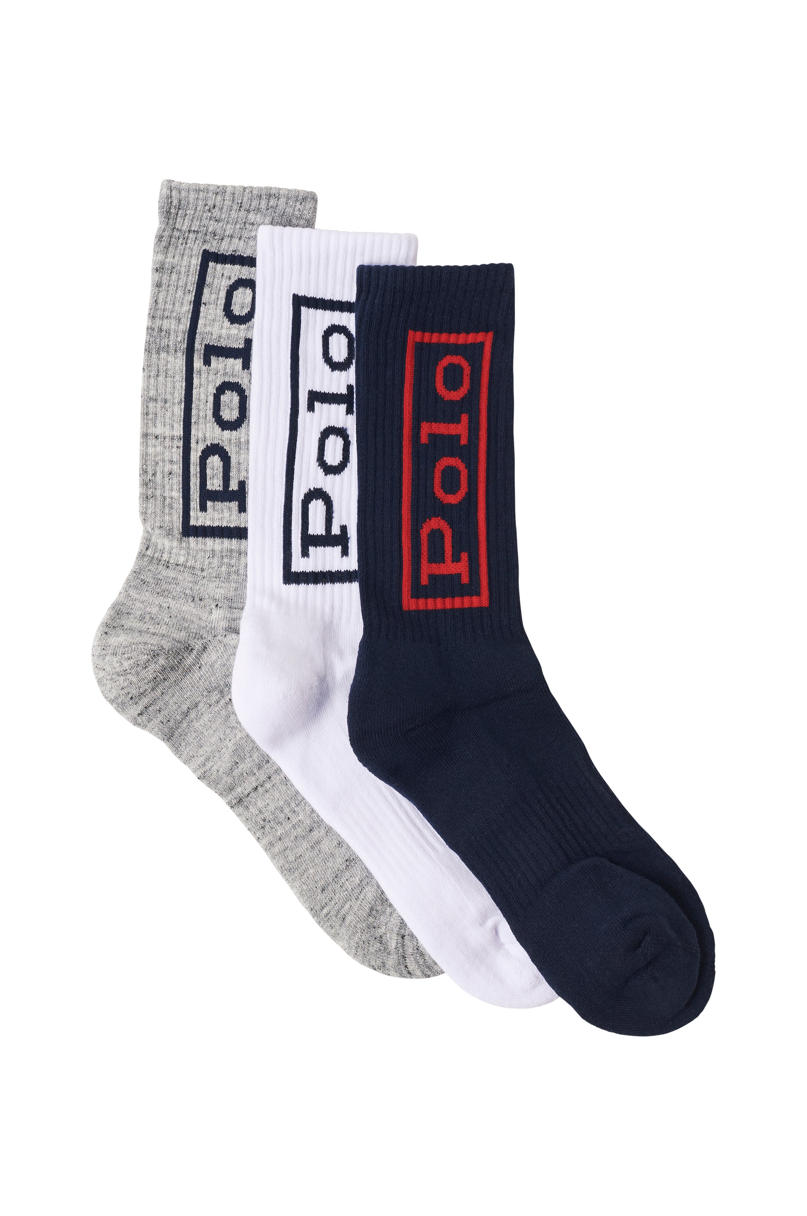 Polo Ralph Lauren Strømper Crew Sock Original 3-pak - Multi - Strømper |