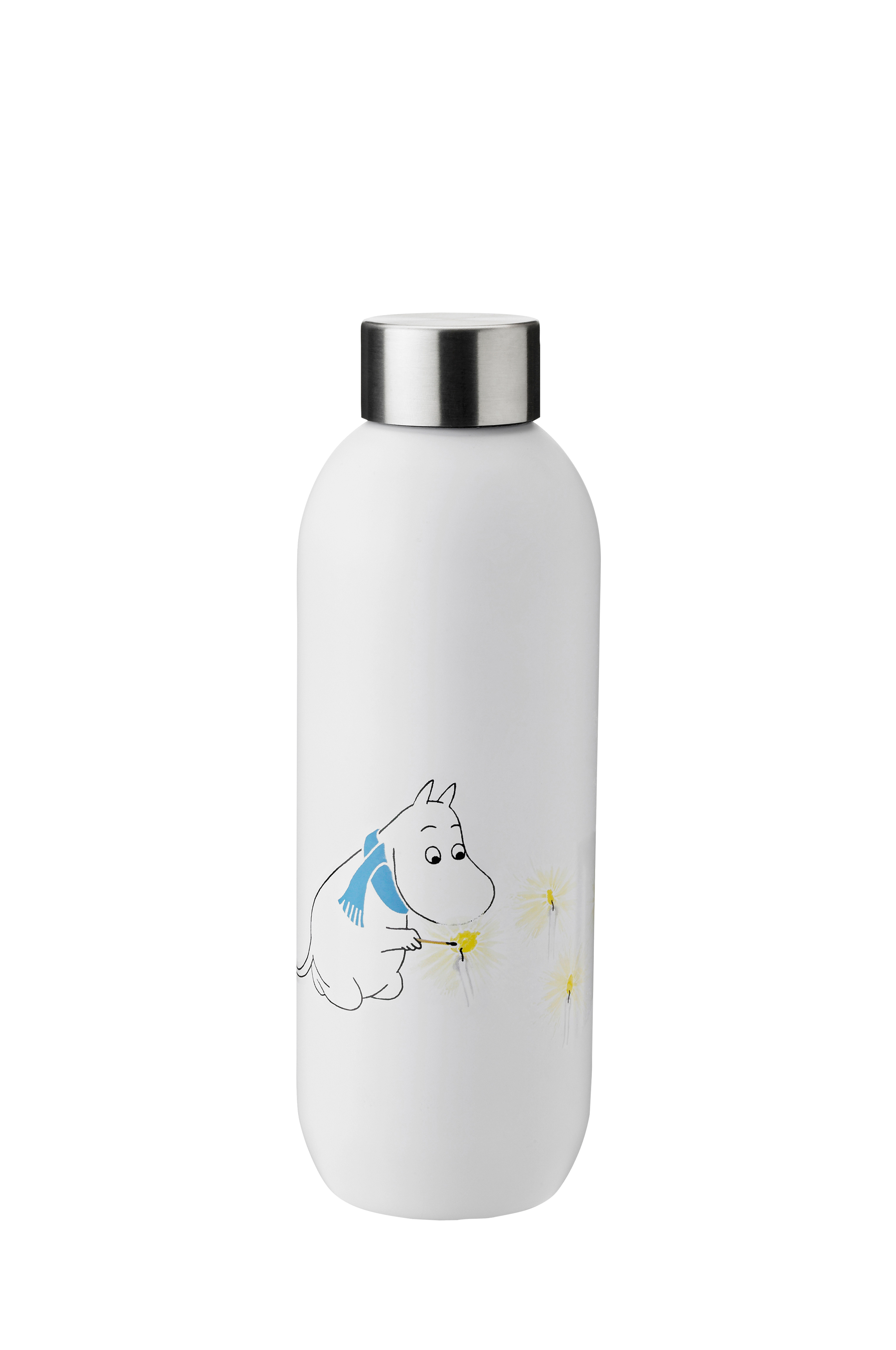 Stelton Vandflaske Keep Cool 750 ml Moomin Frost - Hvid - Flasker ...