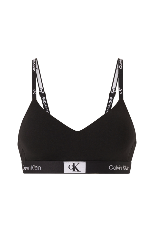 Calvin Klein CK One Logo Print Bralette