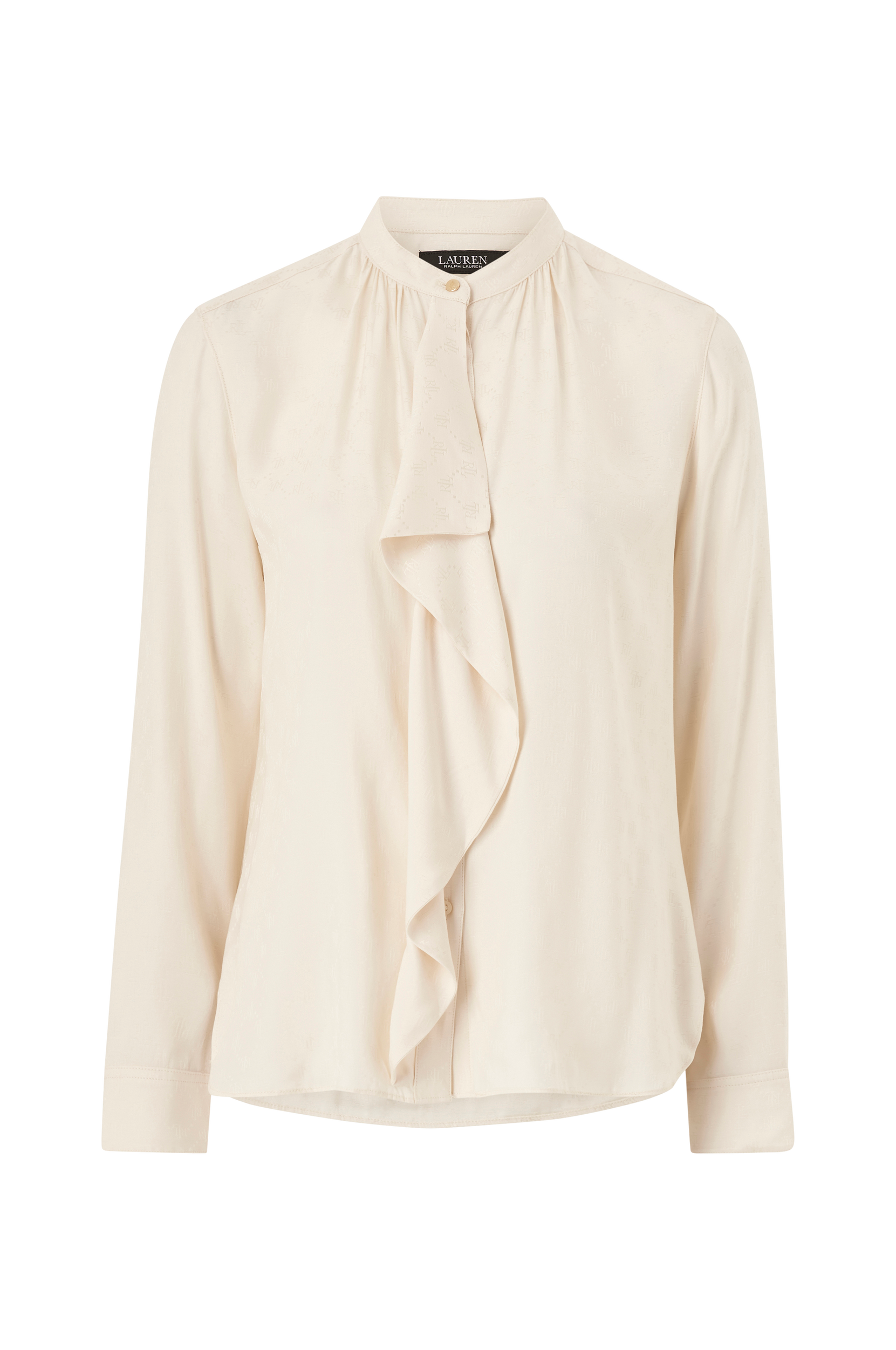 Lauren Ralph Lauren - Bluse Button Front Shirt - Hvid - 40