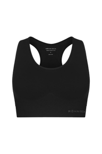 Röhnisch - Sport-bh Seamless Soft Rib Sportsbra - Svart - 38