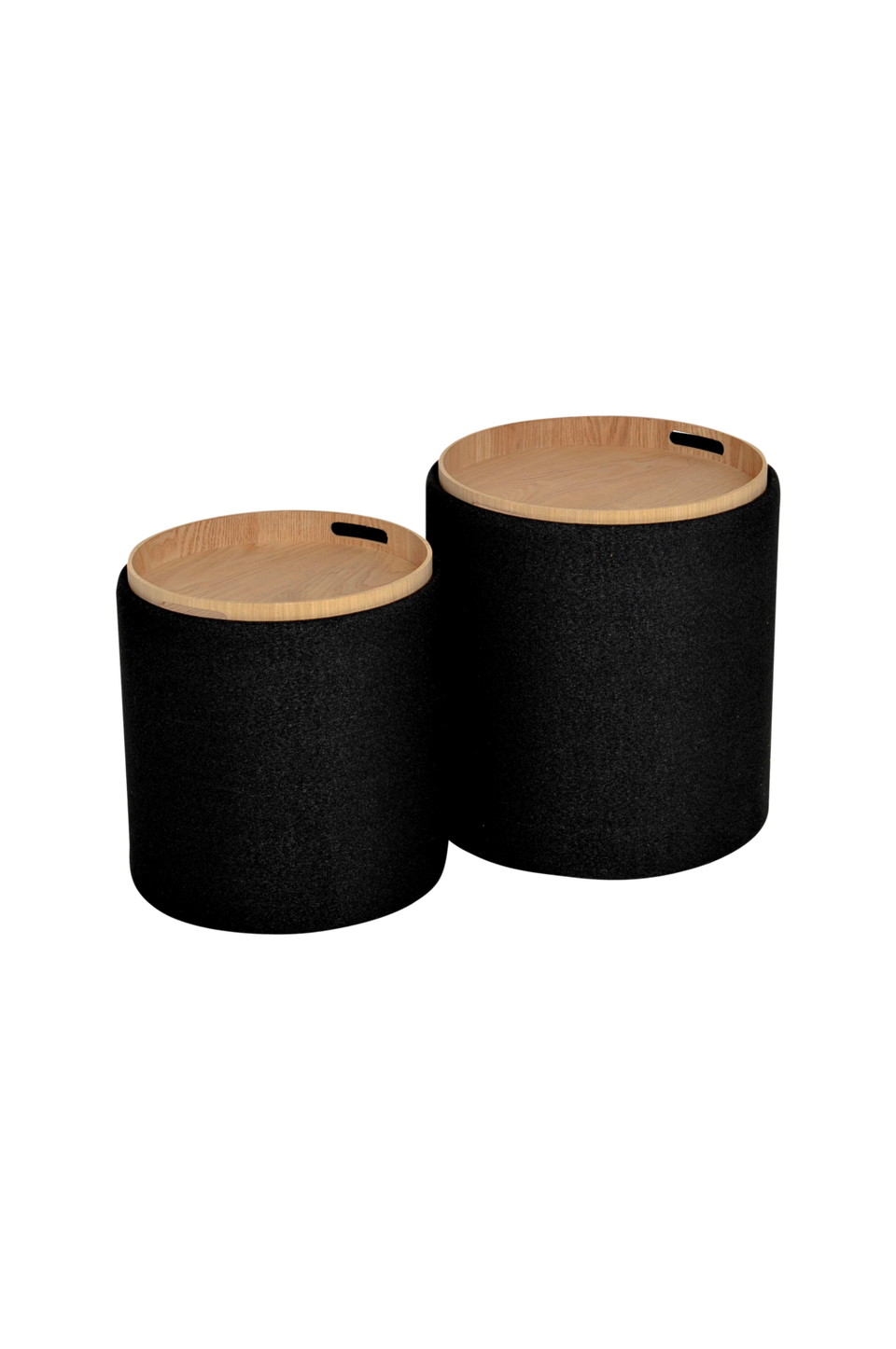 Nordic Furniture Group Sittpuff Maiko, set om 2, svart från Nordic Furniture Group, bild 5