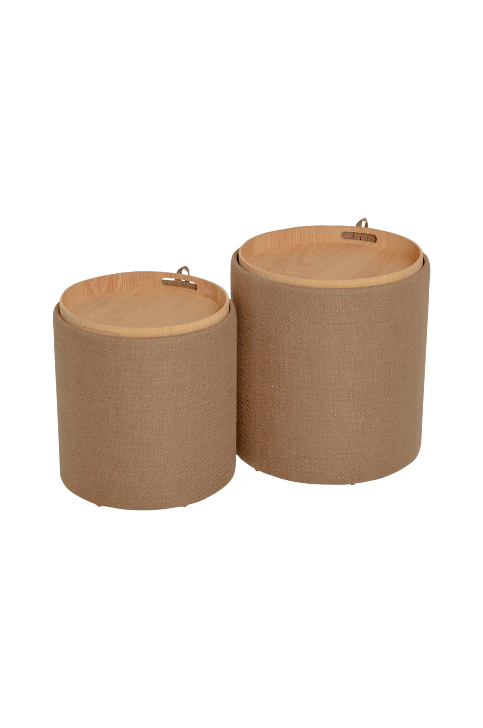 Nordic Furniture Group Sittpuff Maiko, set om 2, brun från Nordic Furniture Group, bild 5