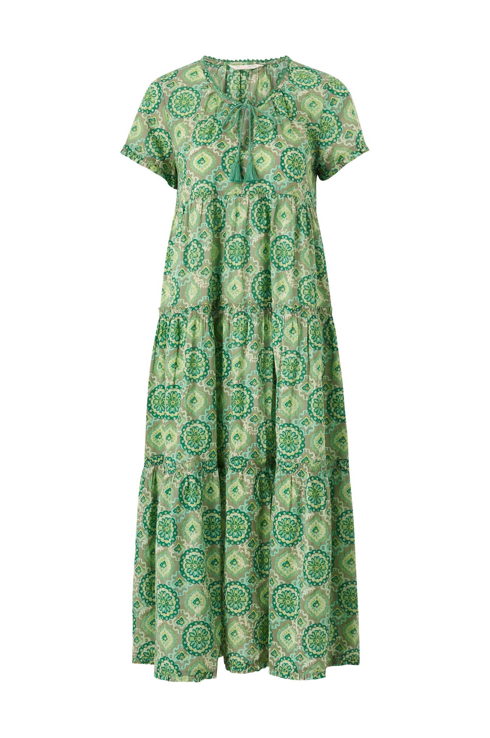 Odd Molly - Scarlet Long Dress - Grøn - 44/46 - Kjoler - Tøj til kvinder (30652907)
