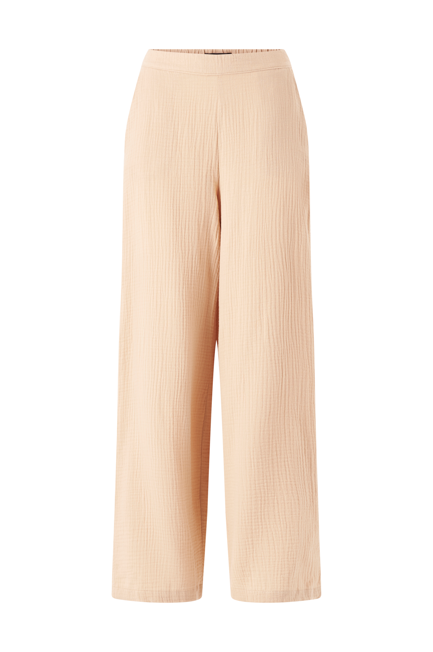 Vero Moda - Bukser vmNatali Nia HW Pant Wvn - Brun - 38 Bukser - Tøj til kvinder (30297277)