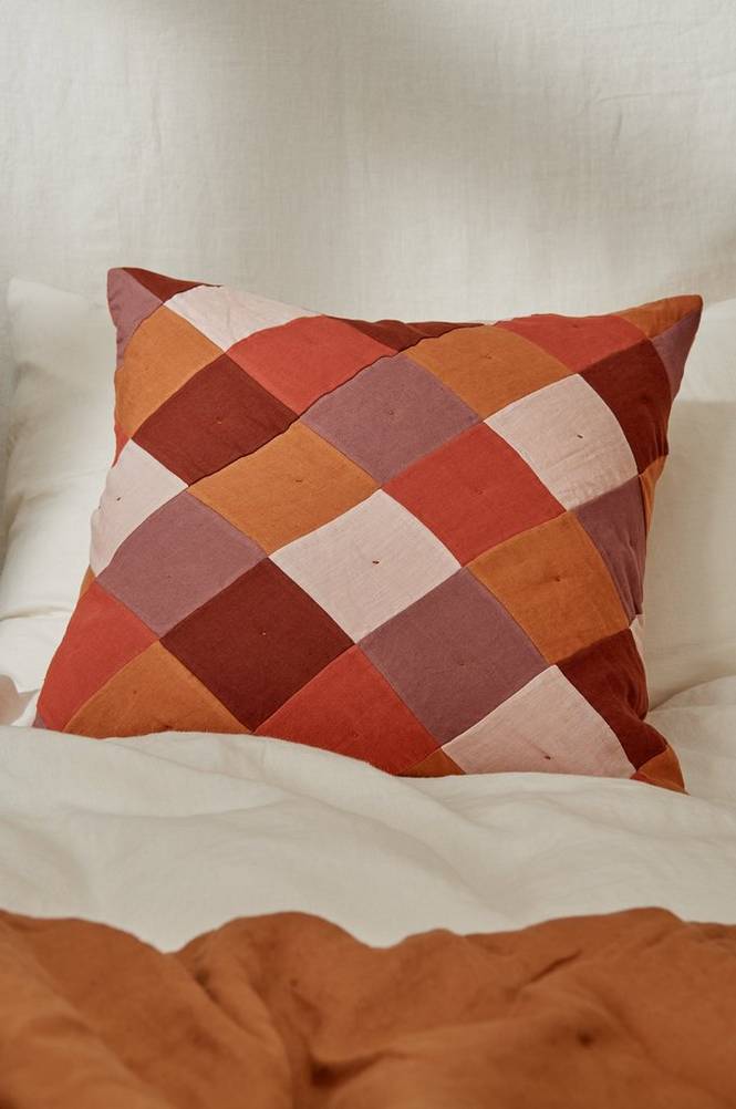 Kuddfodral Candice Patch 60x60 cm