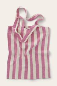 Ellos Kassi Valerie Stripe Puuvillaflanellia Roosa Tekstiilit 