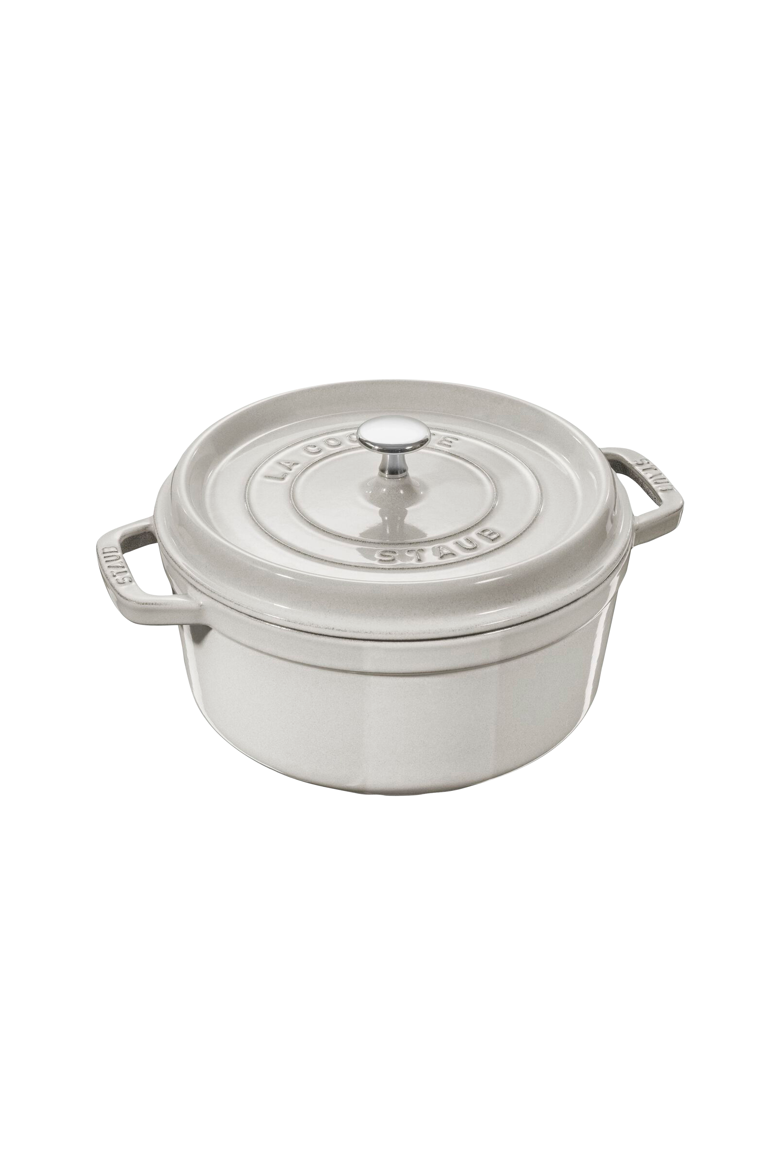 Gryde Cocotte rund 22 cm, 2,6 l - Grå - Køkkenartikler | Homeroom