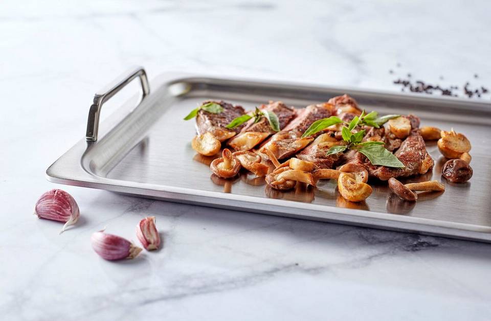 Demeyere Grillplatta Teppanyaki 39x27 cm Specialties 5, silver från Demeyere, bild 5