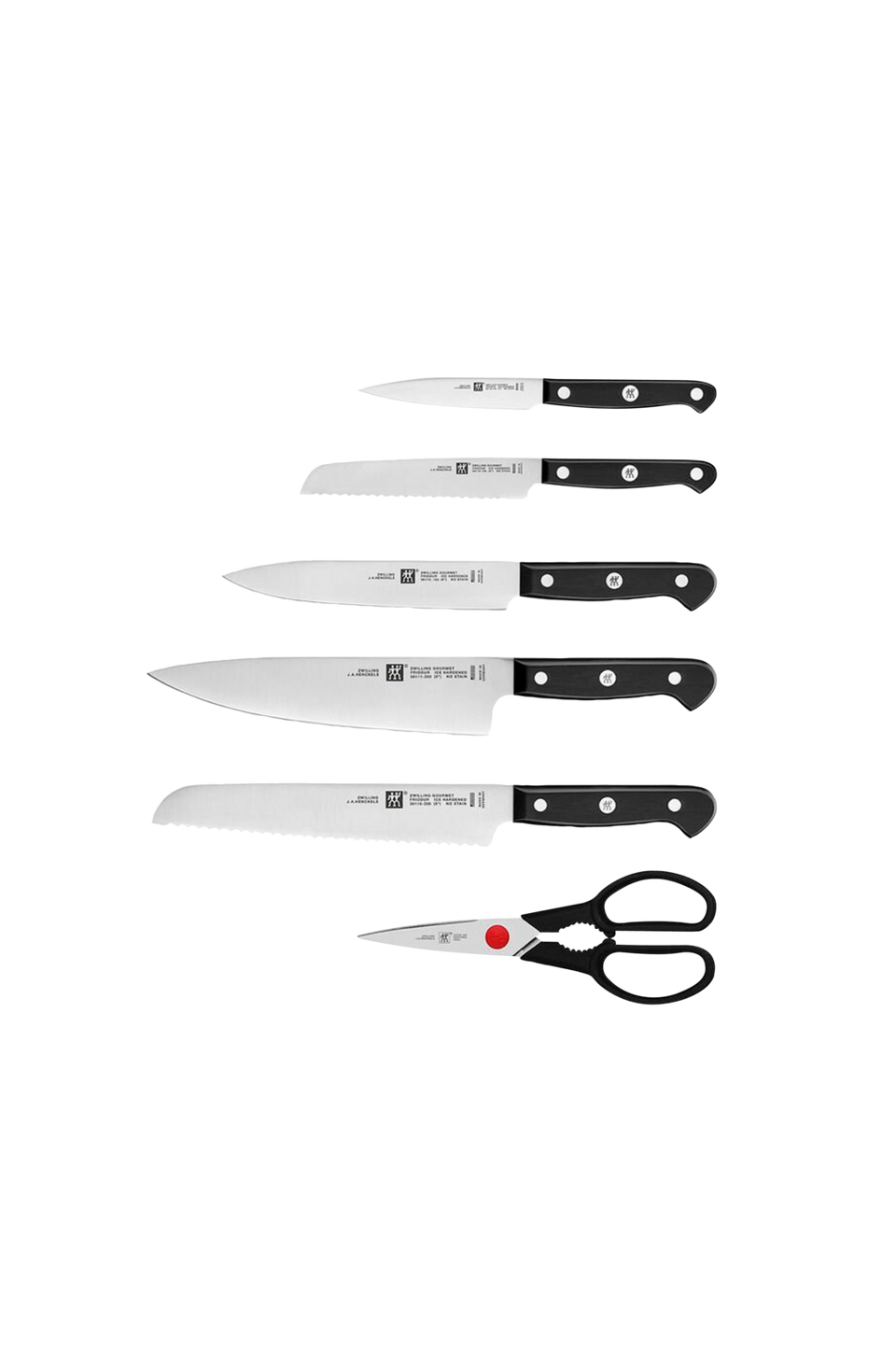 Zwilling Knivset med självslipande block Gourmet 7 delar, svart från Zwilling, bild 5