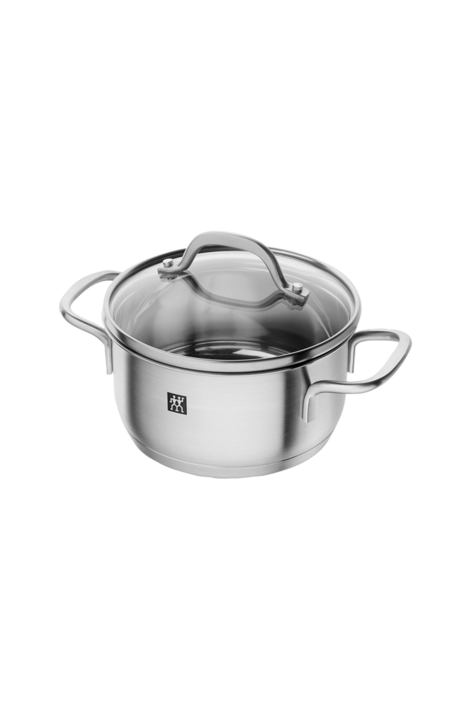 Gryta Pico med glaslock 1 l 14 cm