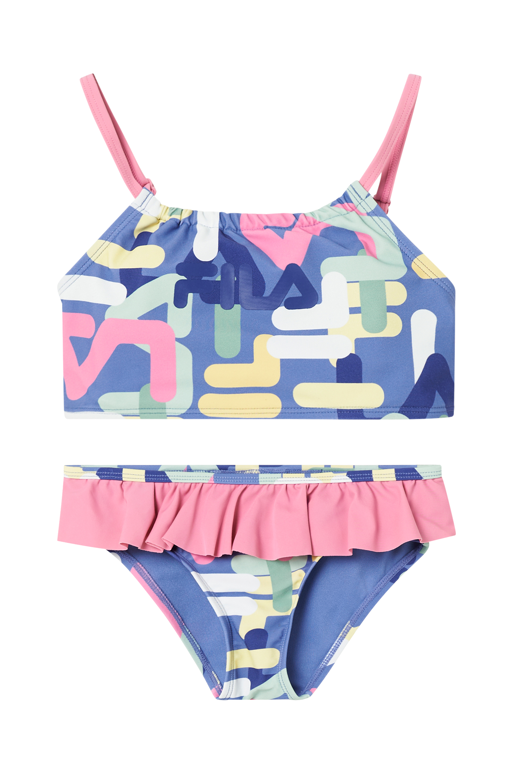 Giotto Dibondon Dæmon lustre FILA - Bikini Sokode Bkini AOP - Sort - 98/104 - Bikinier - Tøj til børn  (30110957)