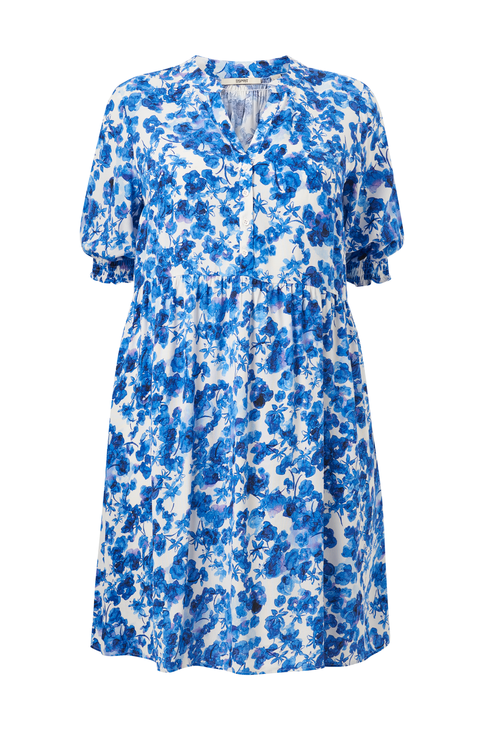 tragt sej Hårdhed Esprit - Kjole CS Stripe Dress - Blå - 46 - Kjoler - Tøj til kvinder  (30821150)