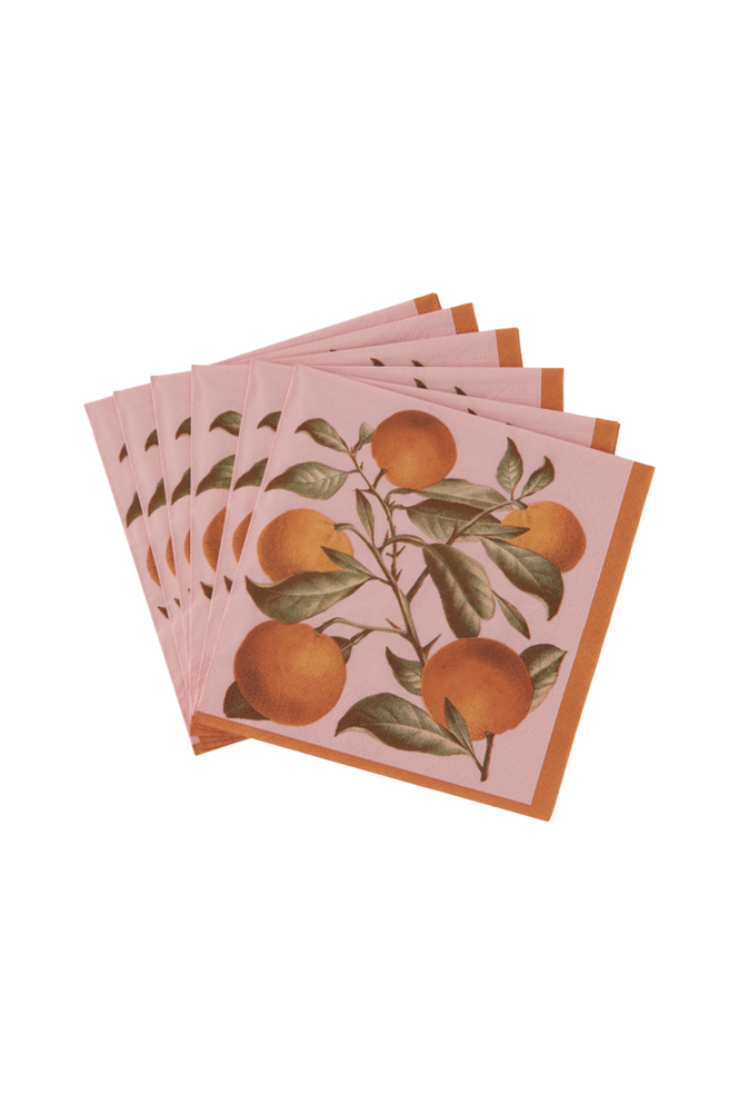 Papirserviett Orange 20-pk