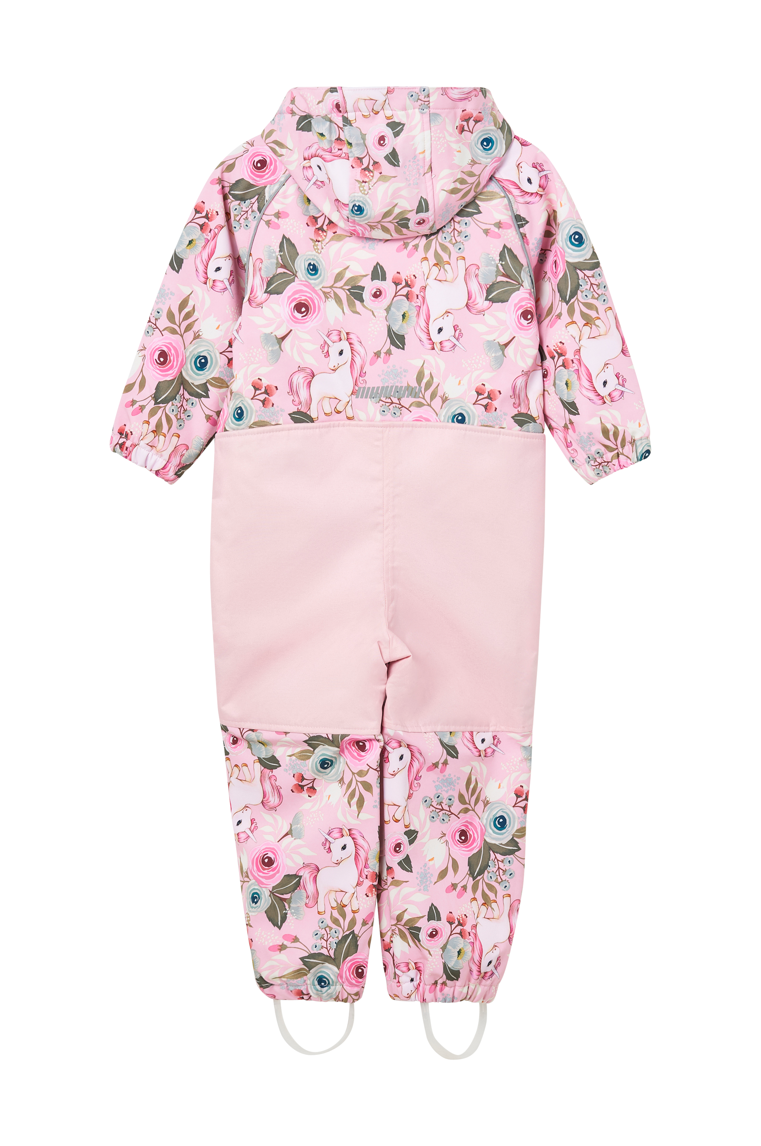 Name it Dress nmfAlfa Suit Floral 2FO i softshell - Rosa - Parkdresser | Overalls
