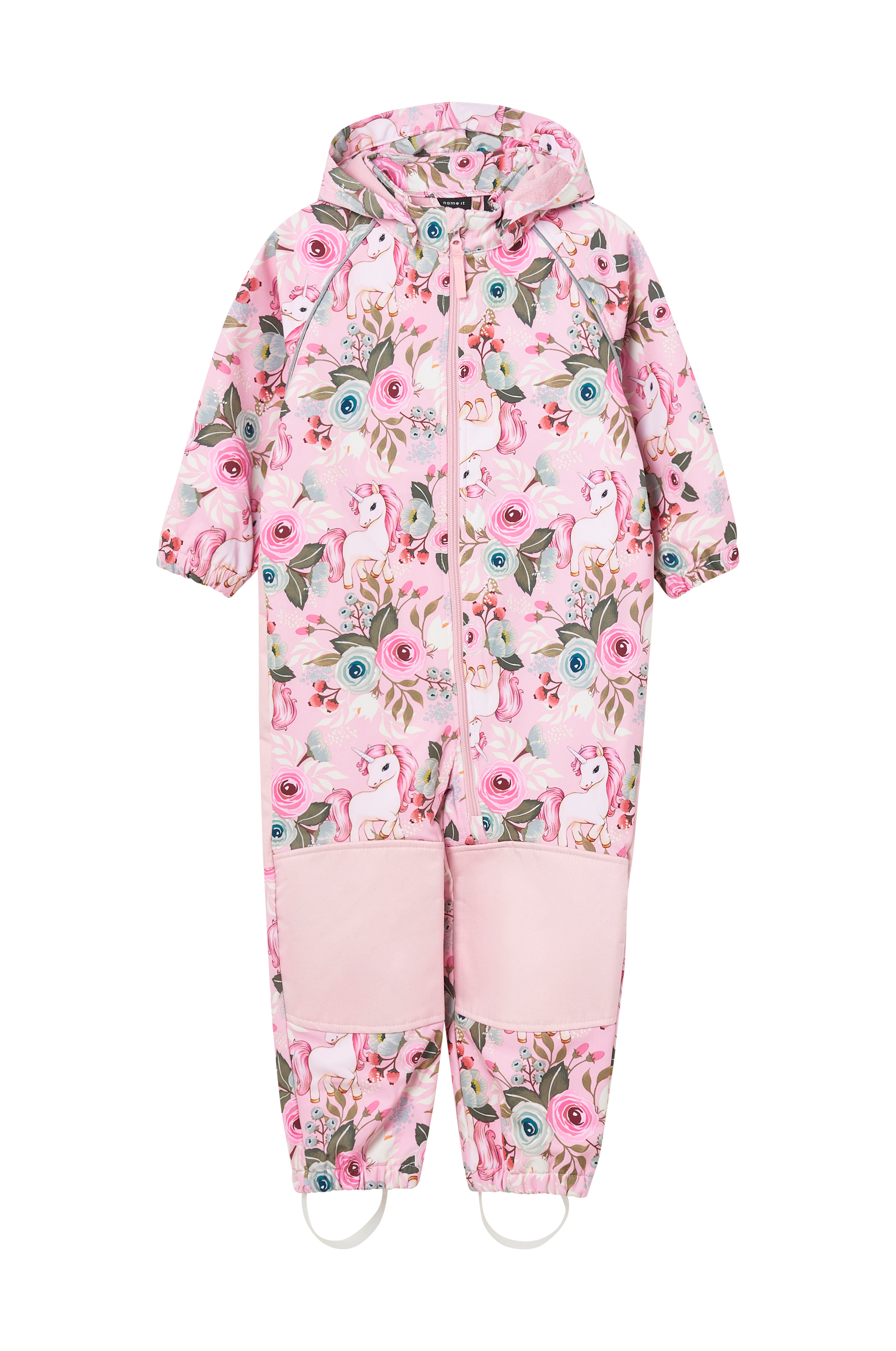 nmfAlfa Parkdresser softshell 2FO Rosa Dress - it Suit i Name - Floral