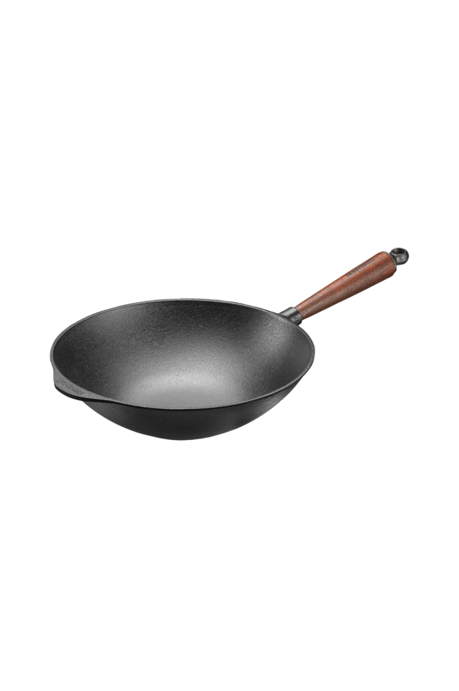 Wok med trähandtag – 3,5 liter