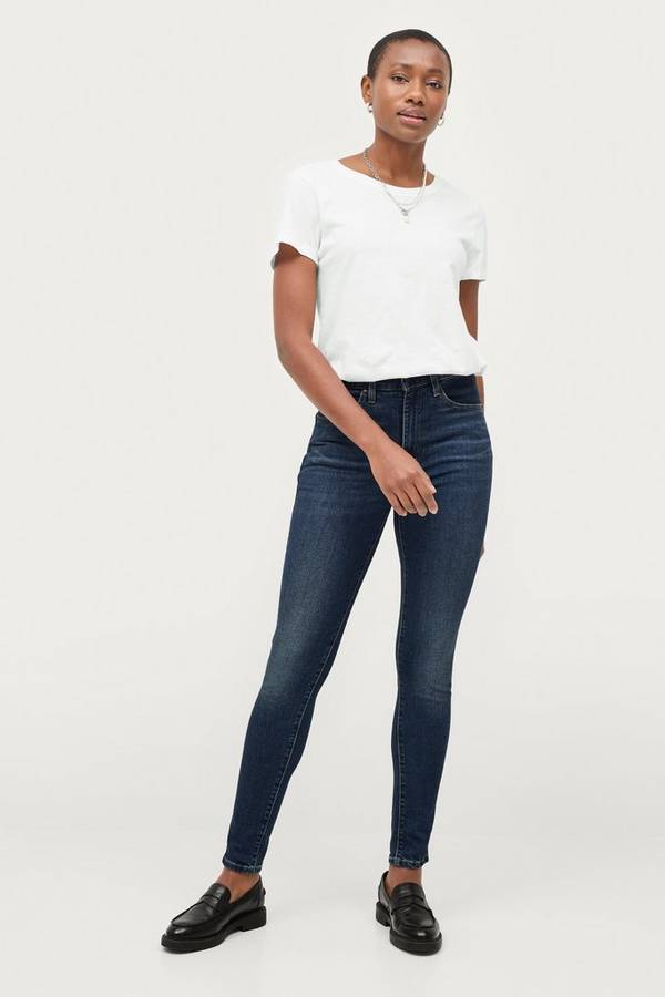 Levi's - Jeans Retro High Skinny - Blå - W25/L28