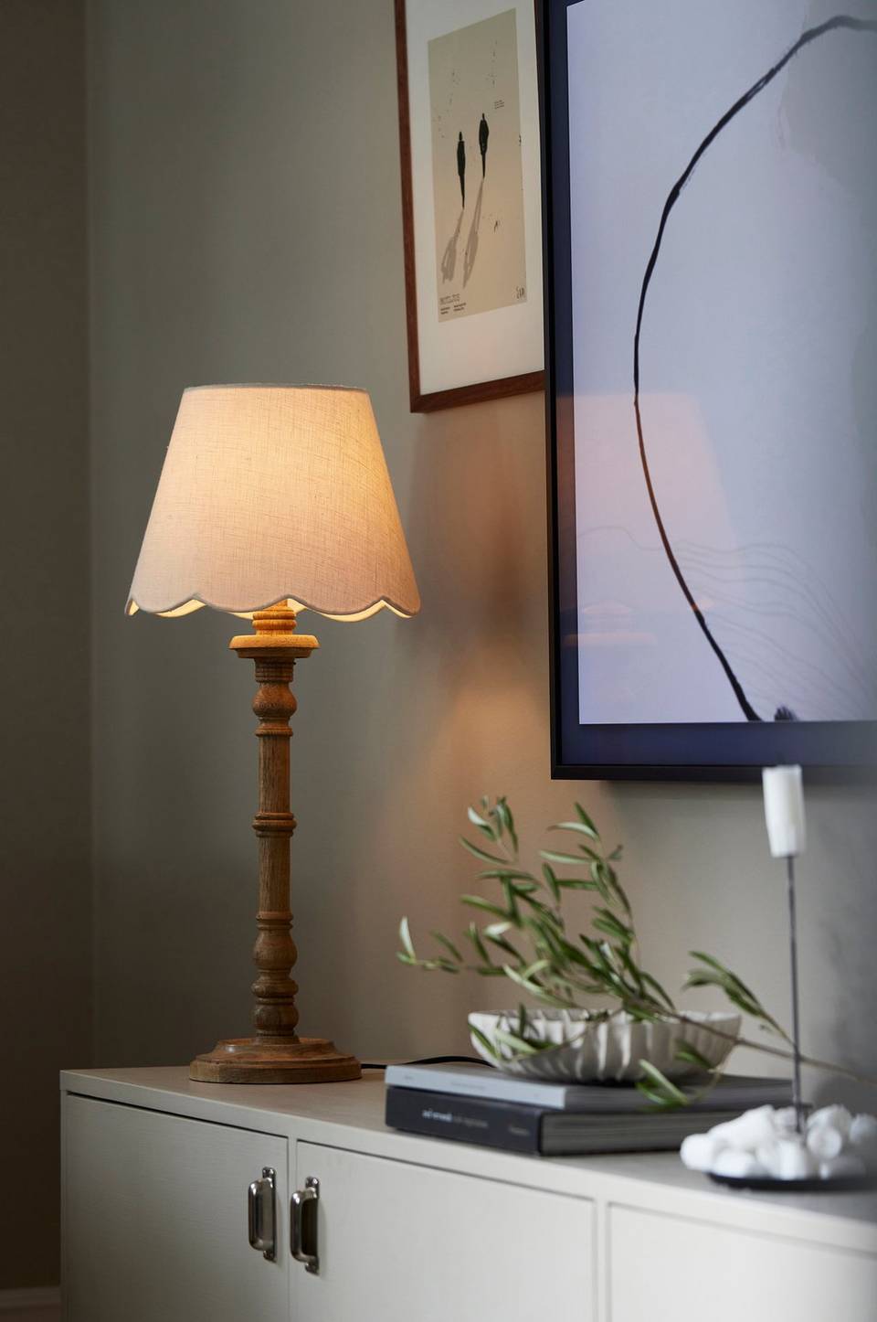 PR Home Lampskärm Jasmine 26 cm, beige från PR Home, bild 2