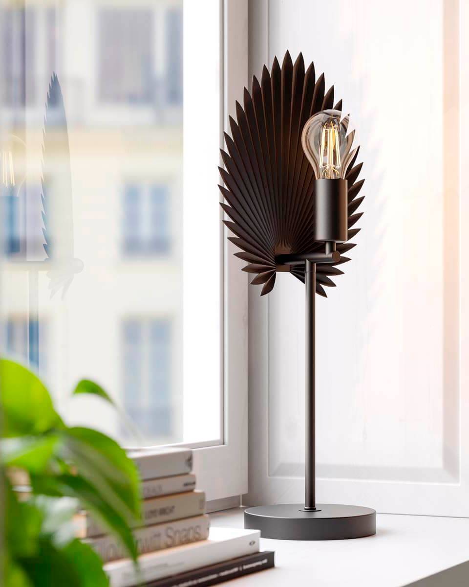 By Rydéns Bordslampa Aruba H55cm, svart från By Rydéns, bild 2