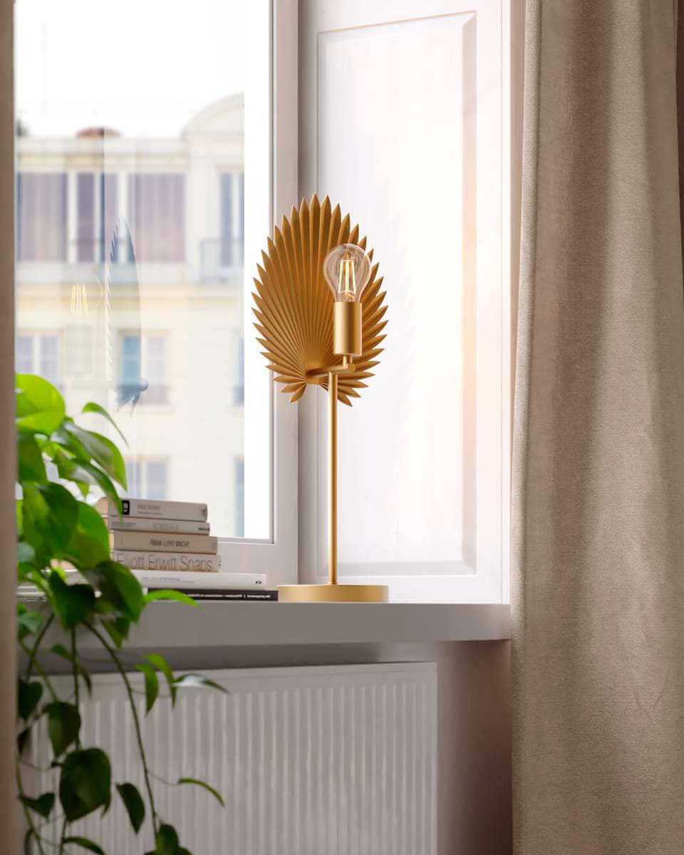 By Rydéns Bordslampa Aruba H55cm, guld från By Rydéns, bild 5