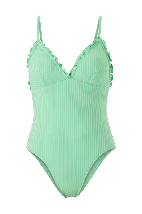 Vero Moda - Badedragt vmFlow Swimsuit - Grøn - 36