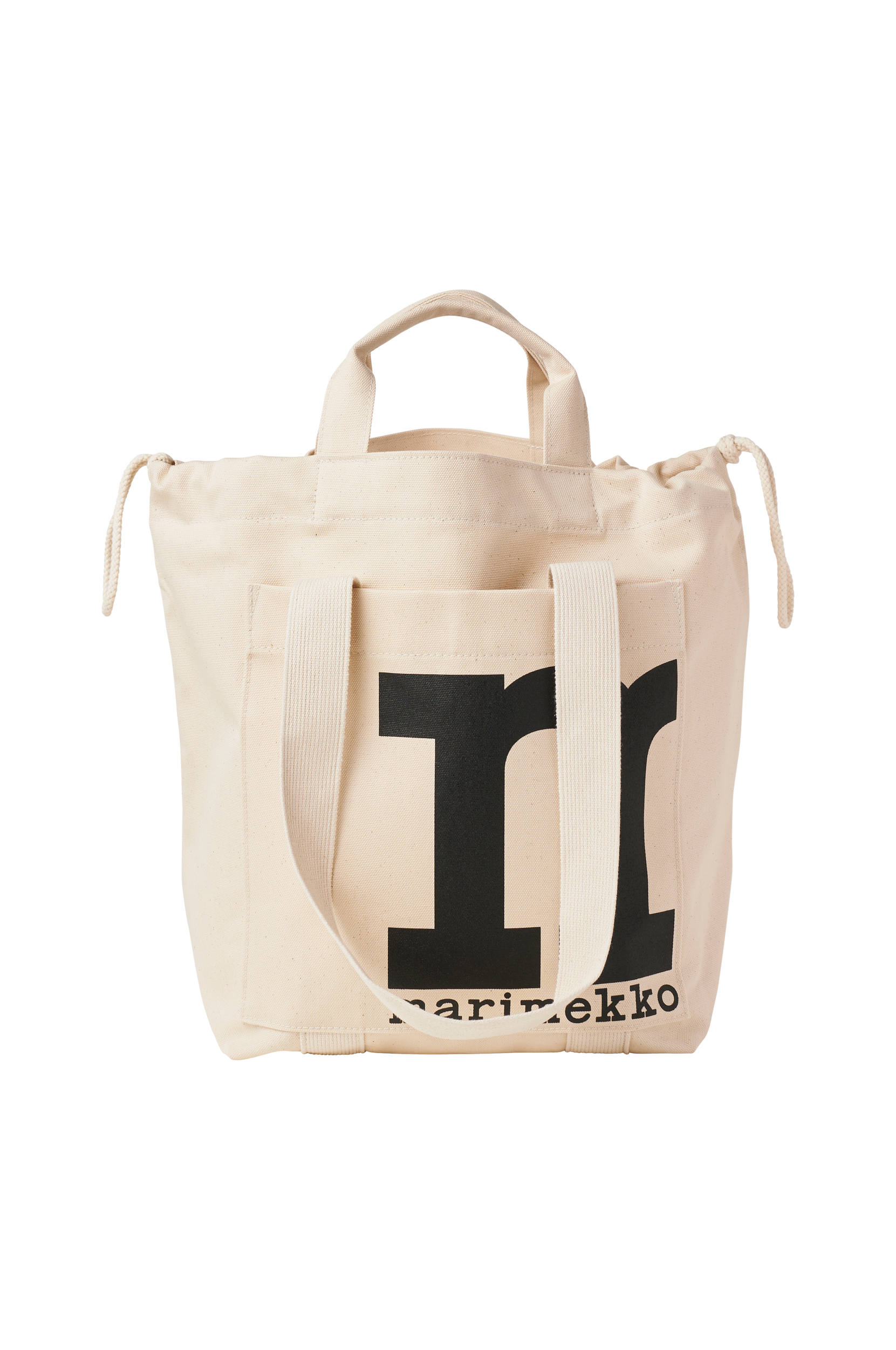 Marimekko - Taske Mono City Tote Solid - Natur - ONE SIZE - Tasker - Tøj  til kvinder (30566211)